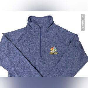Women’s NBC SPORTS 3/4 zip performance top. Brand New in package, never worn!